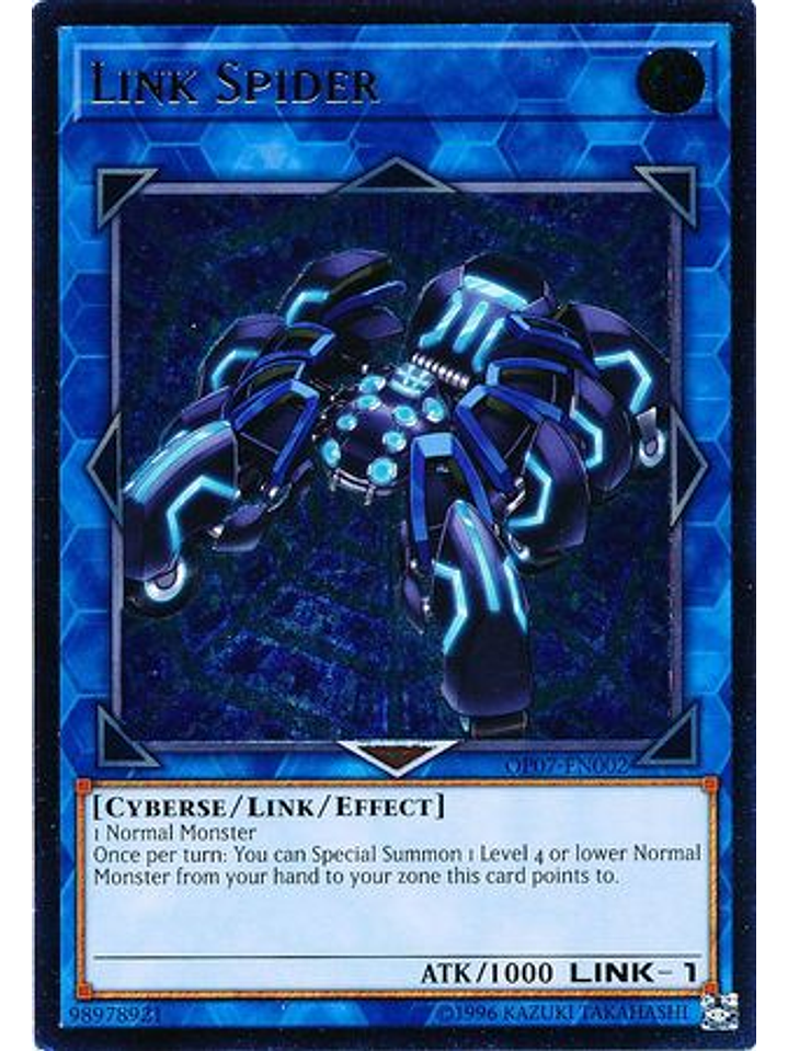 Ultimate Rare - Link Spider - OP07-EN002 1