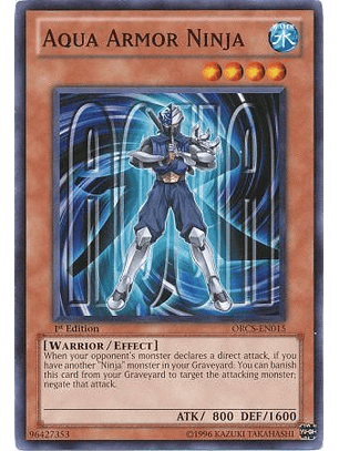 Aqua Armor Ninja - orcs-en015 - Common 1st Edition