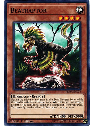 Beatraptor - rira-en033 - Common 1st Edition