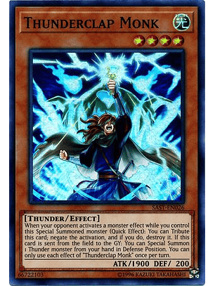 Thunderclap Monk - sast-en026 - Super Rare Unlimited