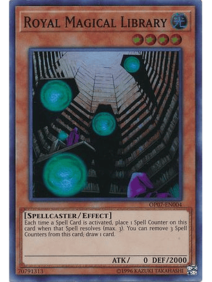 Royal Magical Library - OP07-EN004 - Super Rare