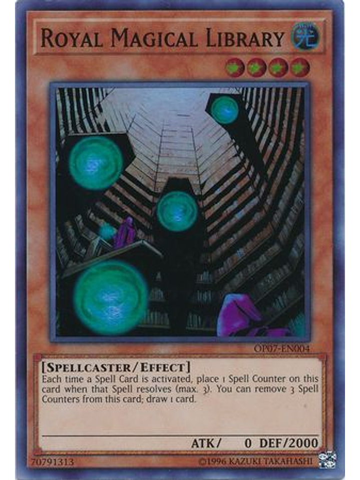 Royal Magical Library - OP07-EN004 - Super Rare 1