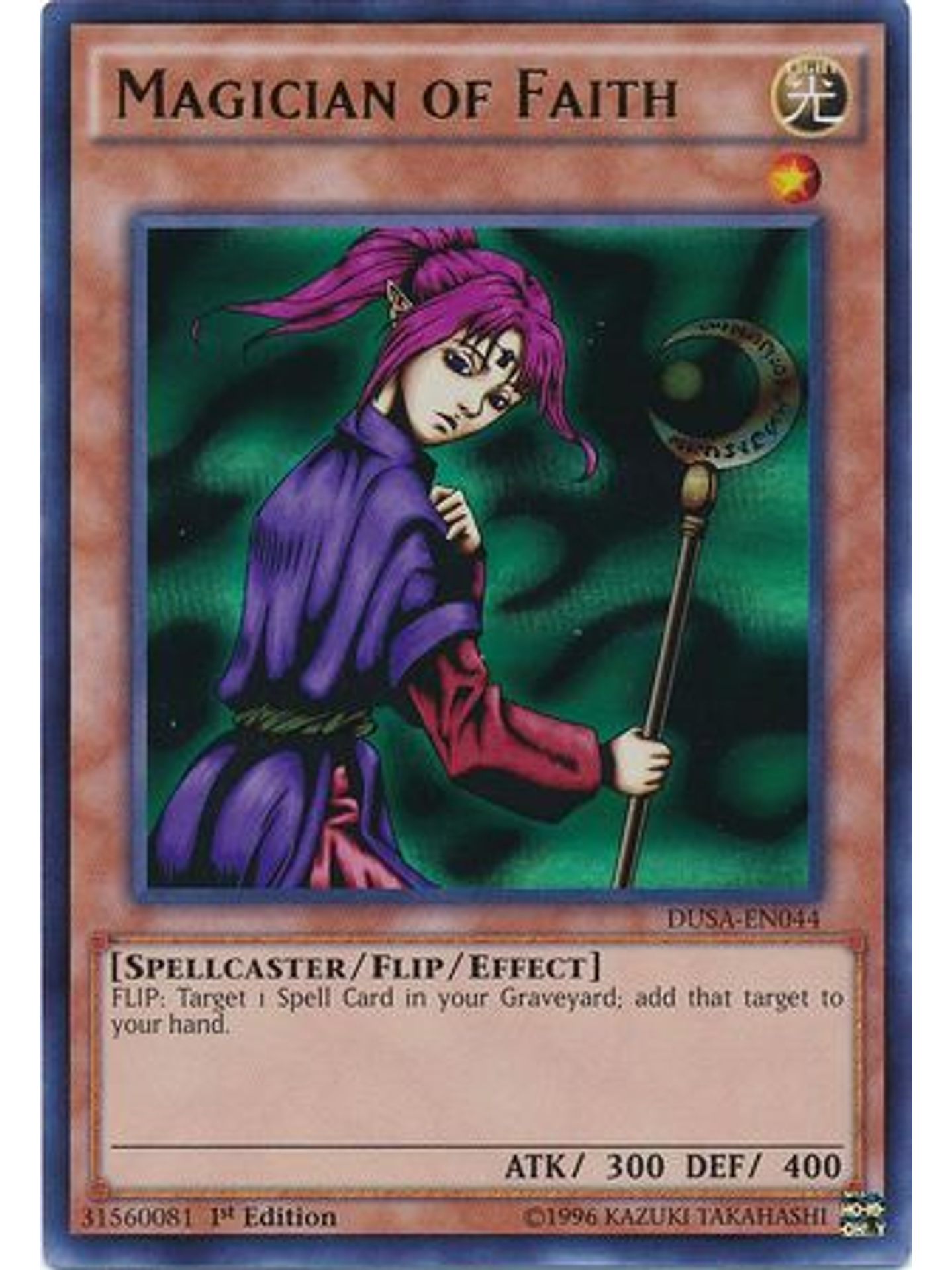 Magician of Faith - DUSA-EN044 - Ultra Rare 1st Edition 1