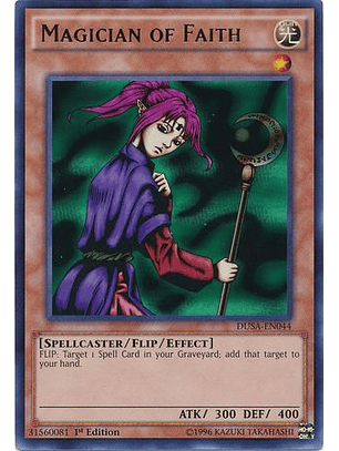 Magician of Faith - DUSA-EN044 - Ultra Rare 1st Edition
