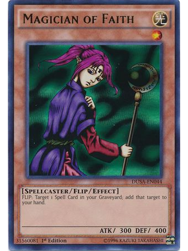 Magician of Faith - DUSA-EN044 - Ultra Rare 1st Edition 1