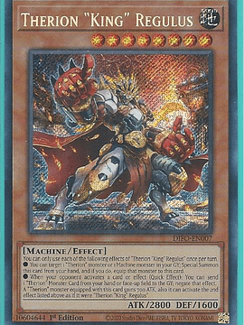 Therion "King" Regulus - DIFO-EN007 - Secret Rare 1st Edition