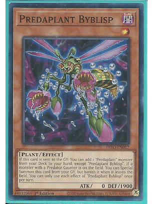 Predaplant Byblisp - DIFO-EN017 - Common 1st Edition