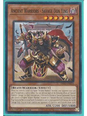 Ancient Warriors - Savage Don Ying - DIFO-EN024 - Common 1st Edition