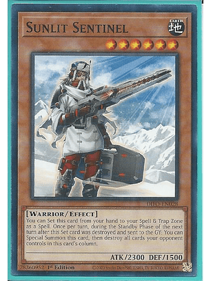 Sunlit Sentinel - DIFO-EN028 - Common 1st Edition