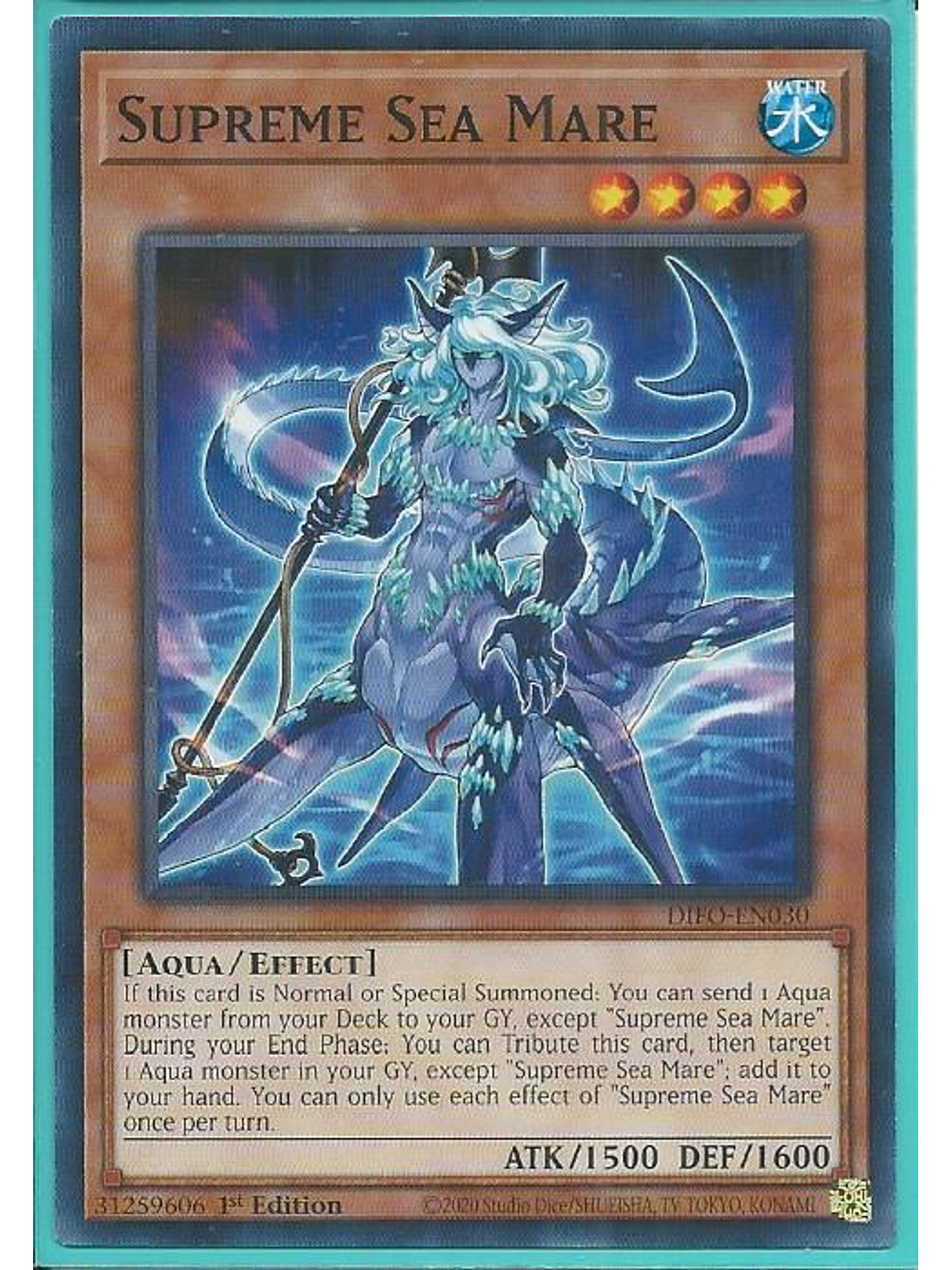 Supreme Sea Mare - DIFO-EN030 - Common 1st Edition 1