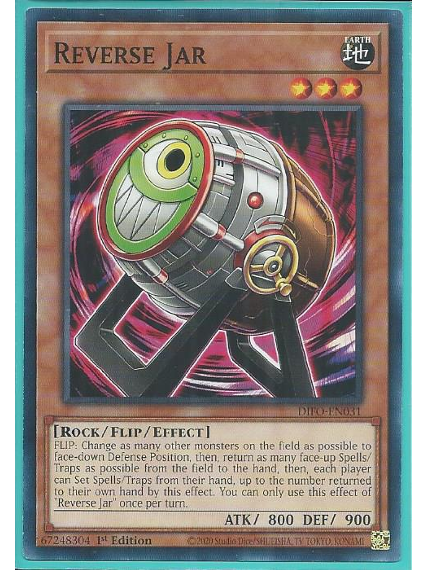 Reverse Jar - DIFO-EN031 - Common 1st Edition 1