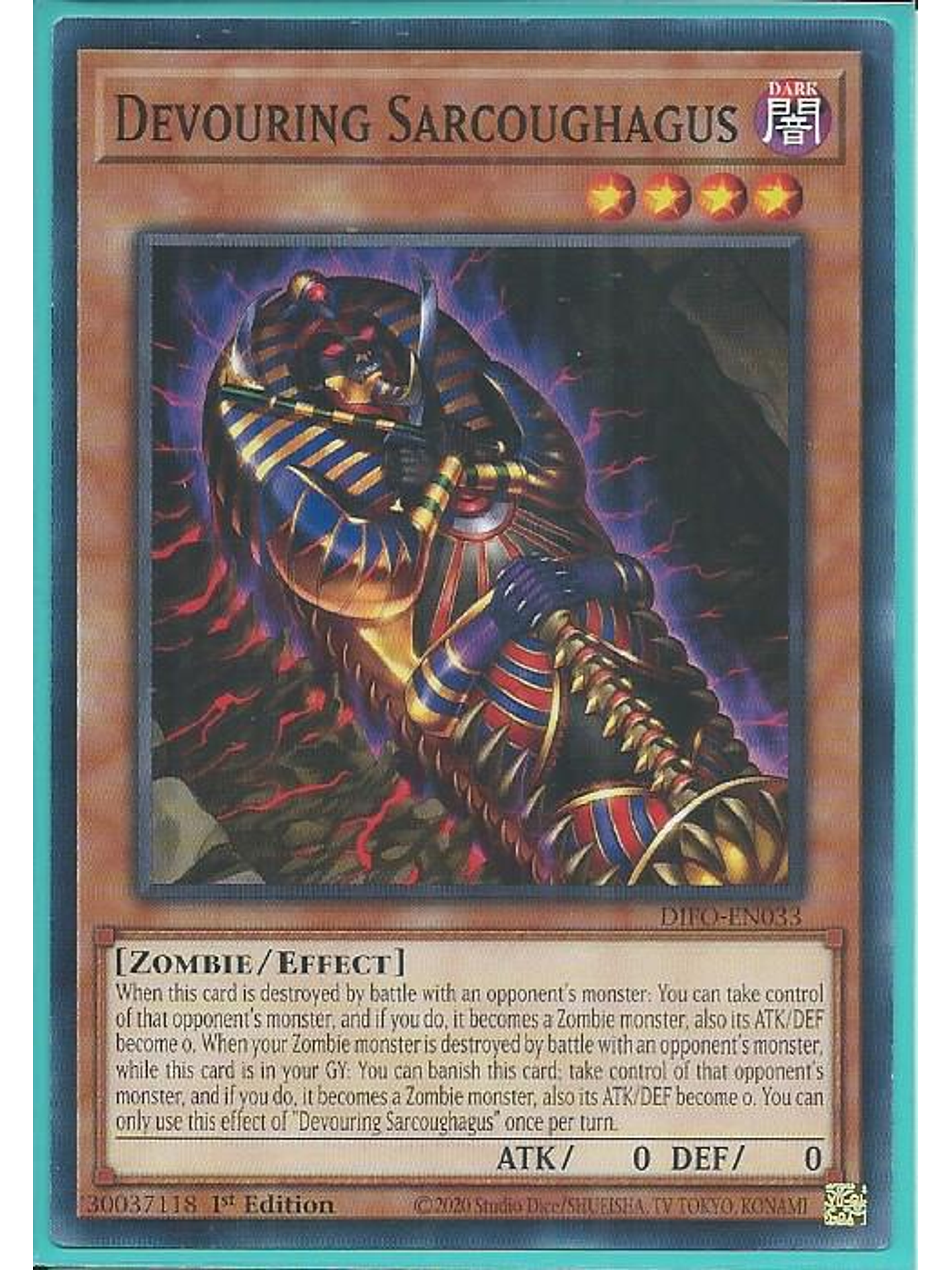 Devouring Sarcoughagus - DIFO-EN033 - Common 1st Edition 1