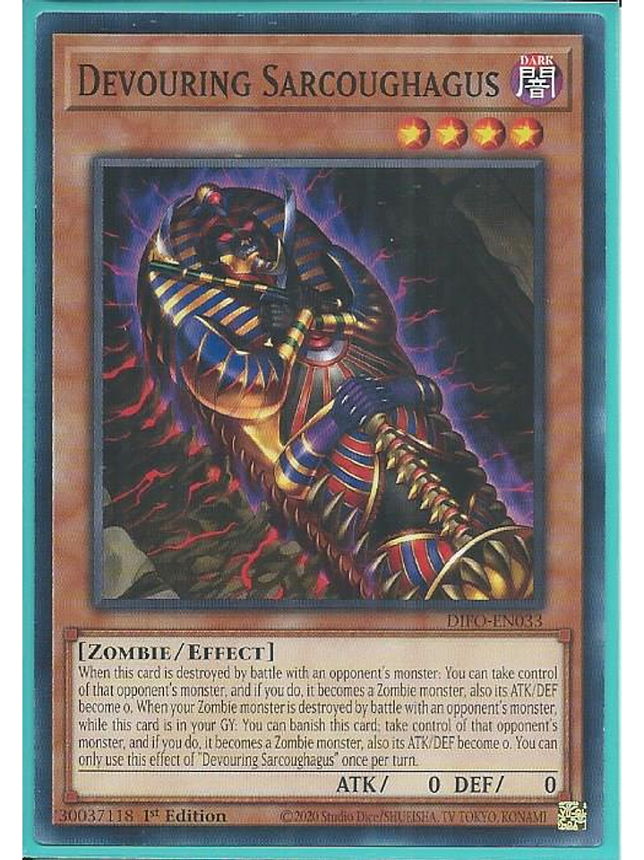 Devouring Sarcoughagus - DIFO-EN033 - Common 1st Edition 1