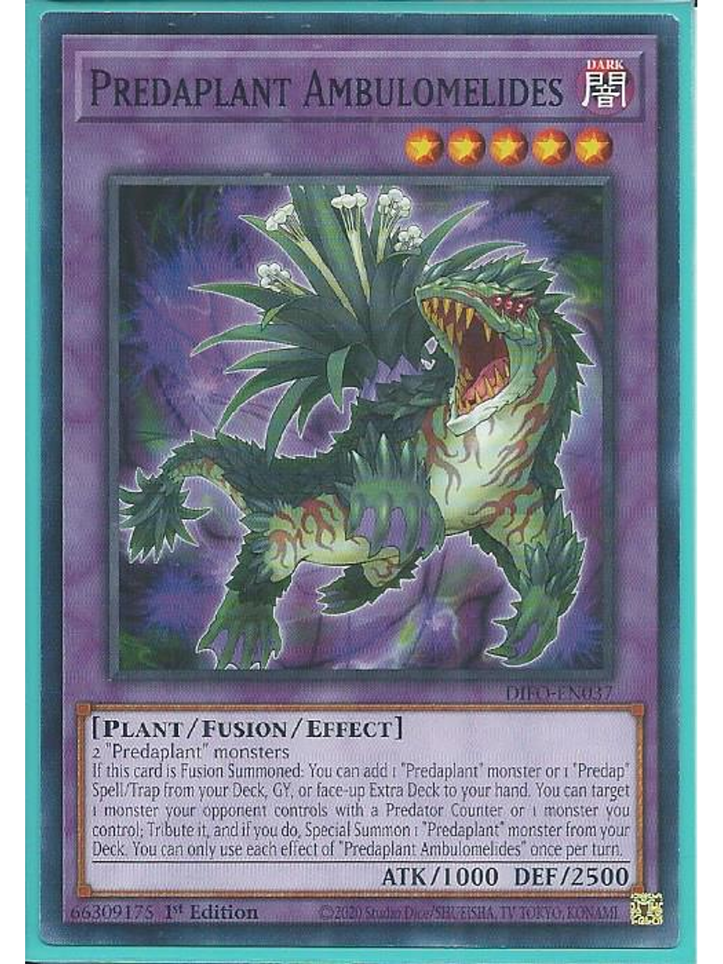 Predaplant Ambulomelides - DIFO-EN037 - Common 1st Edition 1