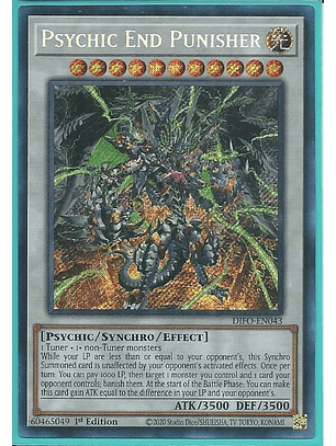 Psychic End Punisher - DIFO-EN043 - Secret Rare 1st Edition
