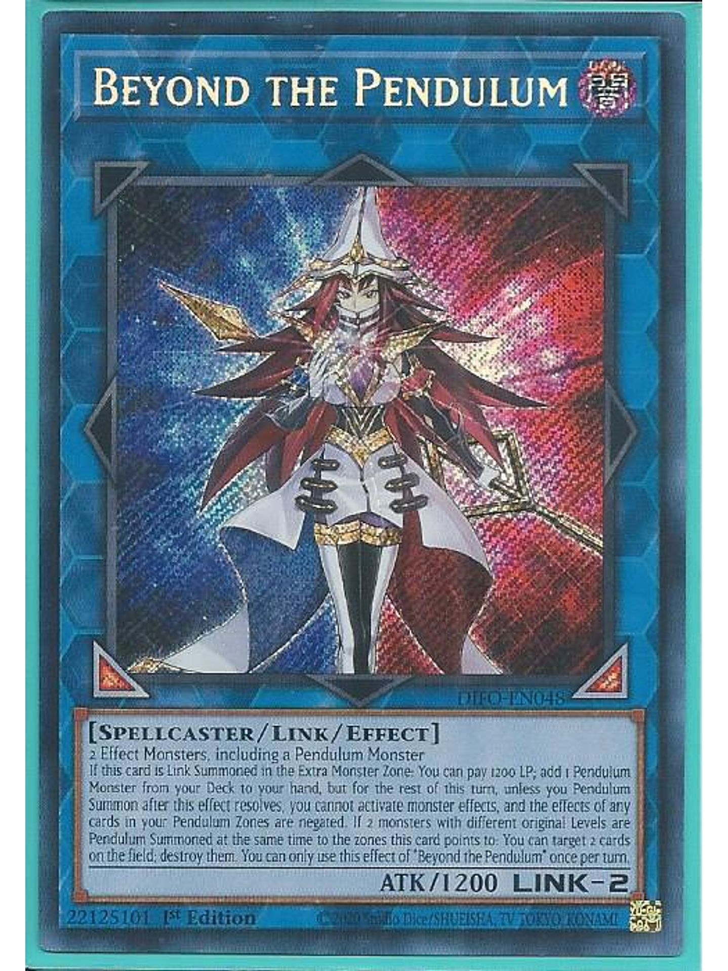 Beyond the Pendulum - DIFO-EN048 - Secret Rare 1st Edition 1