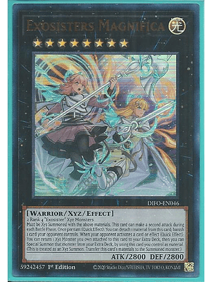 Exosisters Magnifica - DIFO-EN046 - Ultra Rare 1st Edition