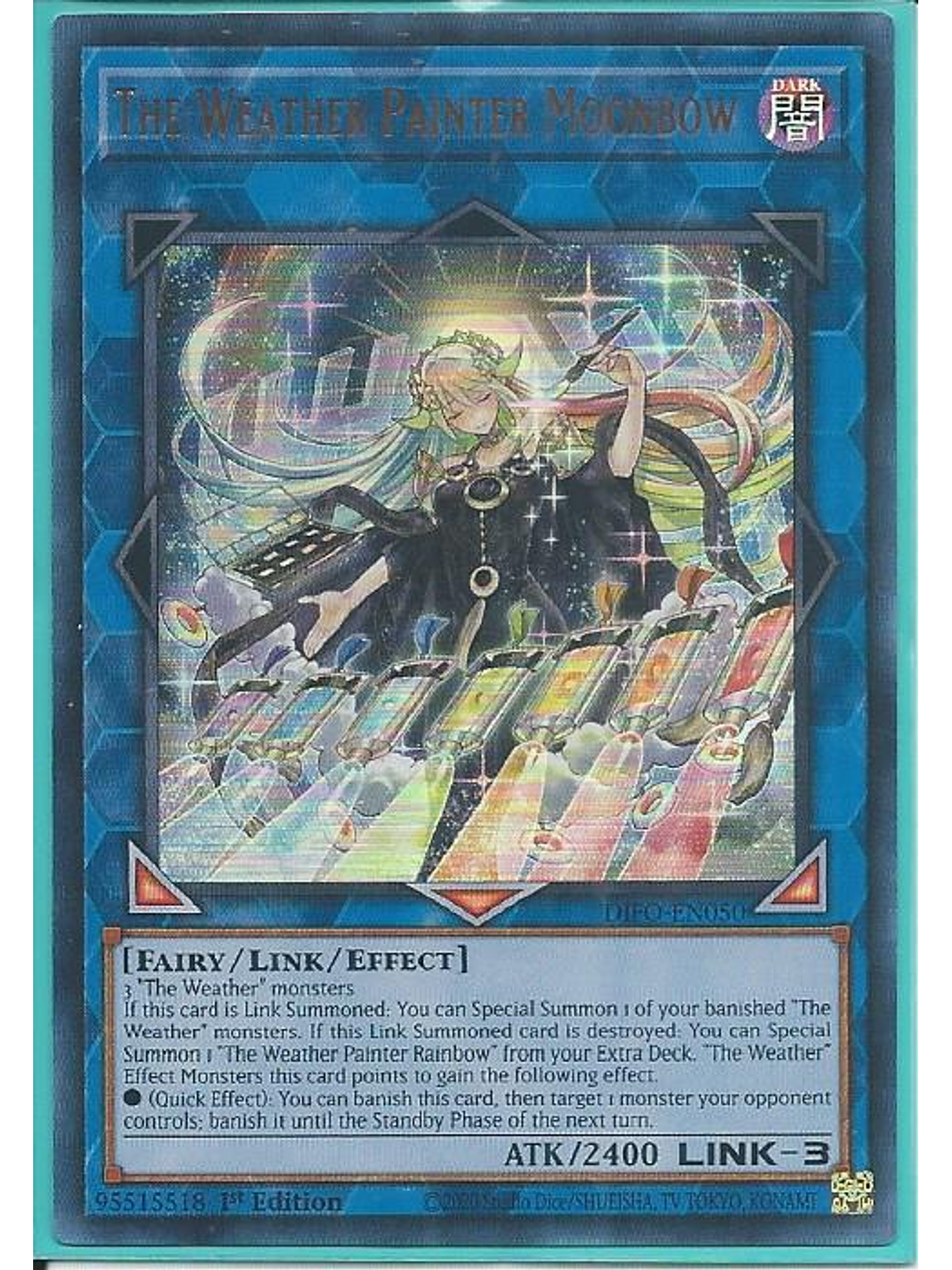 The Weather Painter Moonbow - DIFO-EN050 - Ultra Rare 1st Edition 1
