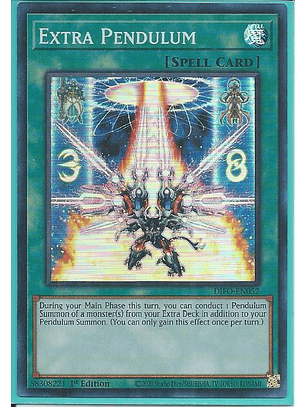 Extra Pendulum - DIFO-EN052 - Super Rare 1st Edition