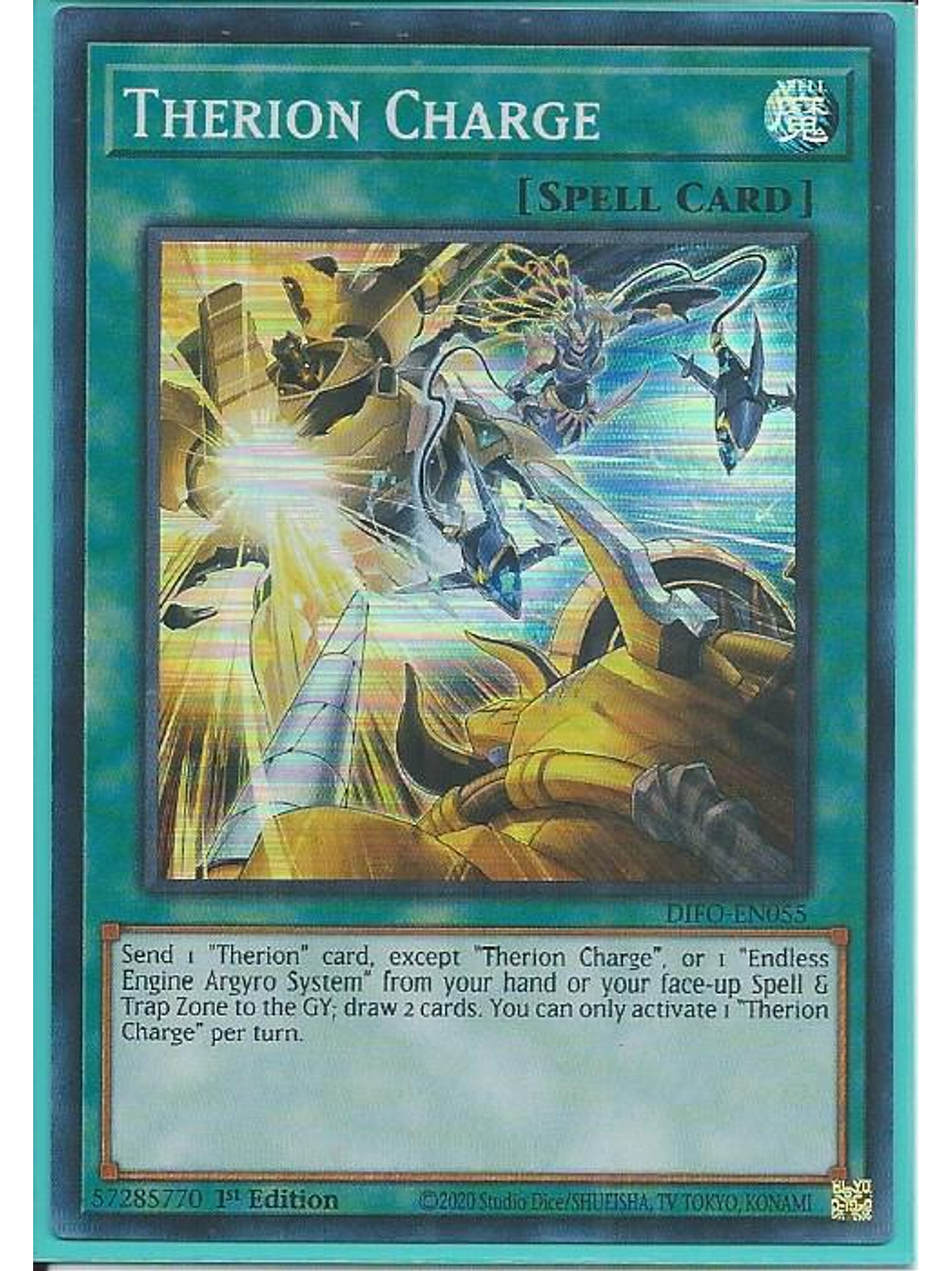 Therion Charge - DIFO-EN055 - Super Rare 1st Edition 1