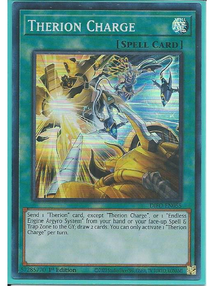 Therion Charge - DIFO-EN055 - Super Rare 1st Edition 1