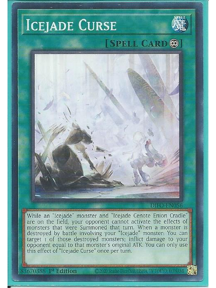Icejade Curse - DIFO-EN056 - Common 1st Edition 1