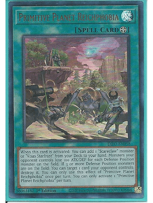 Primitive Planet Reichphobia - DIFO-EN058 - Ultra Rare 1st Edition