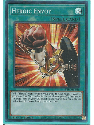 Heroic Envoy - DIFO-EN061 - Super Rare 1st Edition