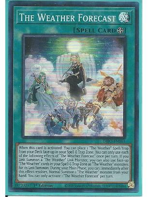 The Weather Forecast - DIFO-EN063 - Super Rare 1st Edition