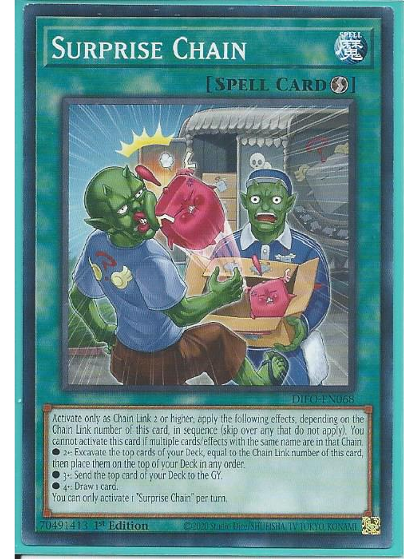 Surprise Chain - DIFO-EN068 - Common 1st Edition 1