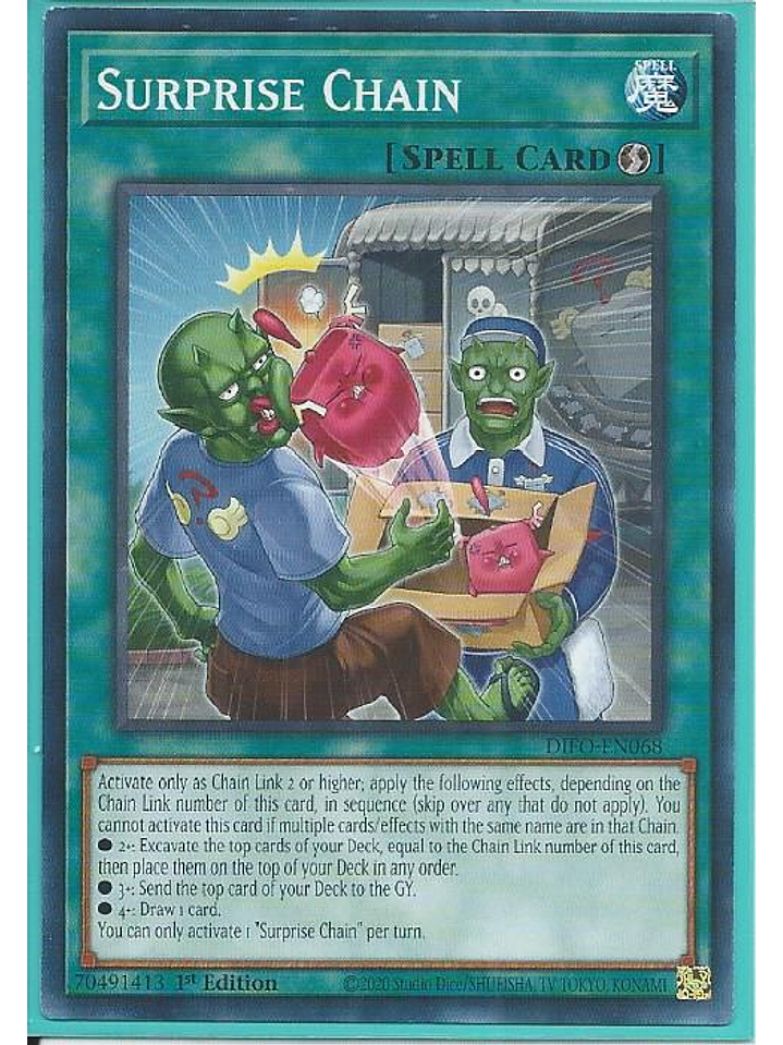 Surprise Chain - DIFO-EN068 - Common 1st Edition 1