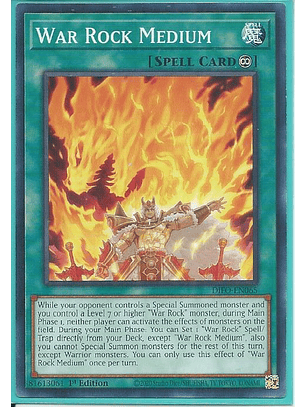 War Rock Medium - DIFO-EN065 - Common 1st Edition