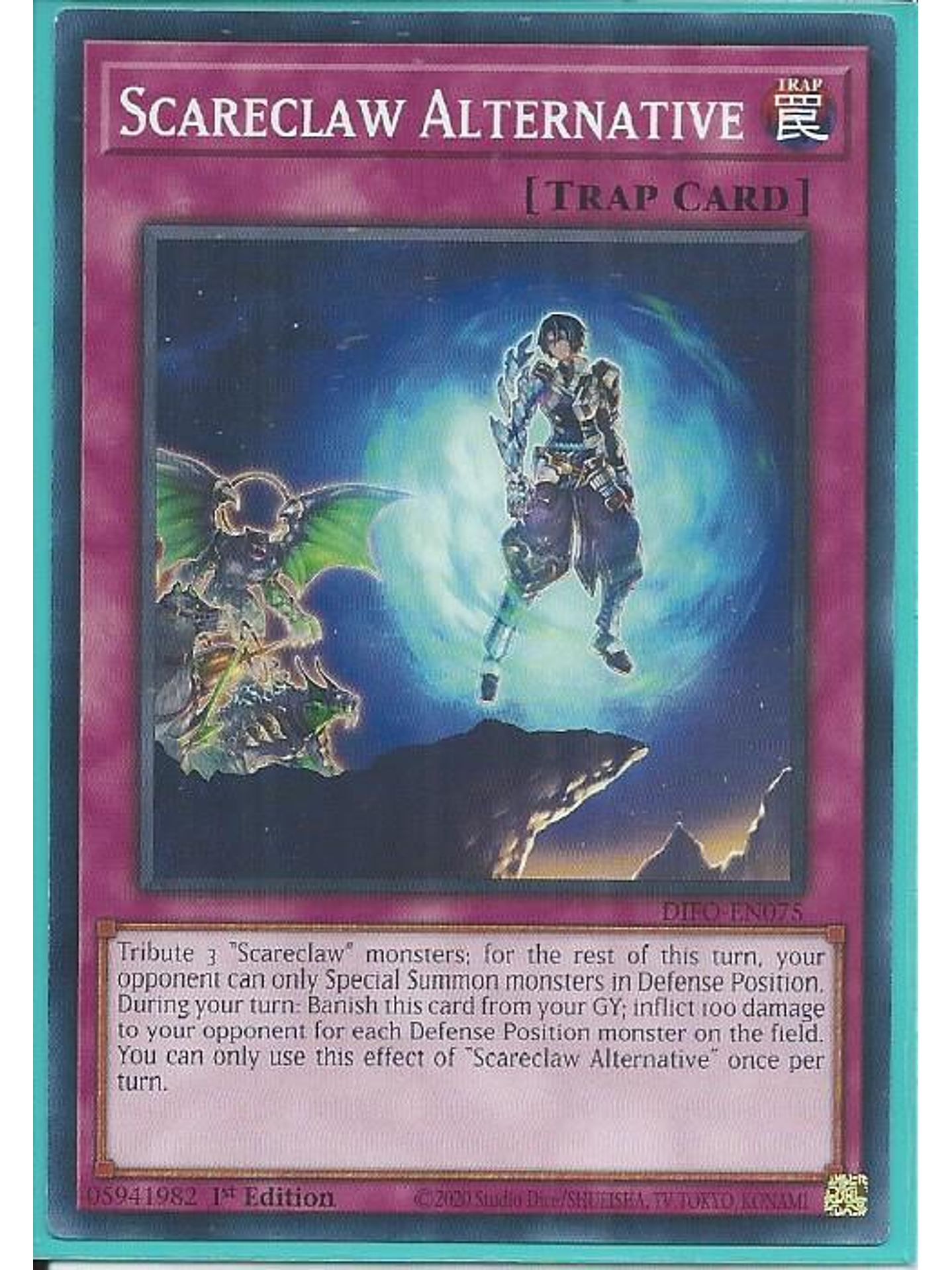 Scareclaw Alternative - DIFO-EN075 - Common 1st Edition 1