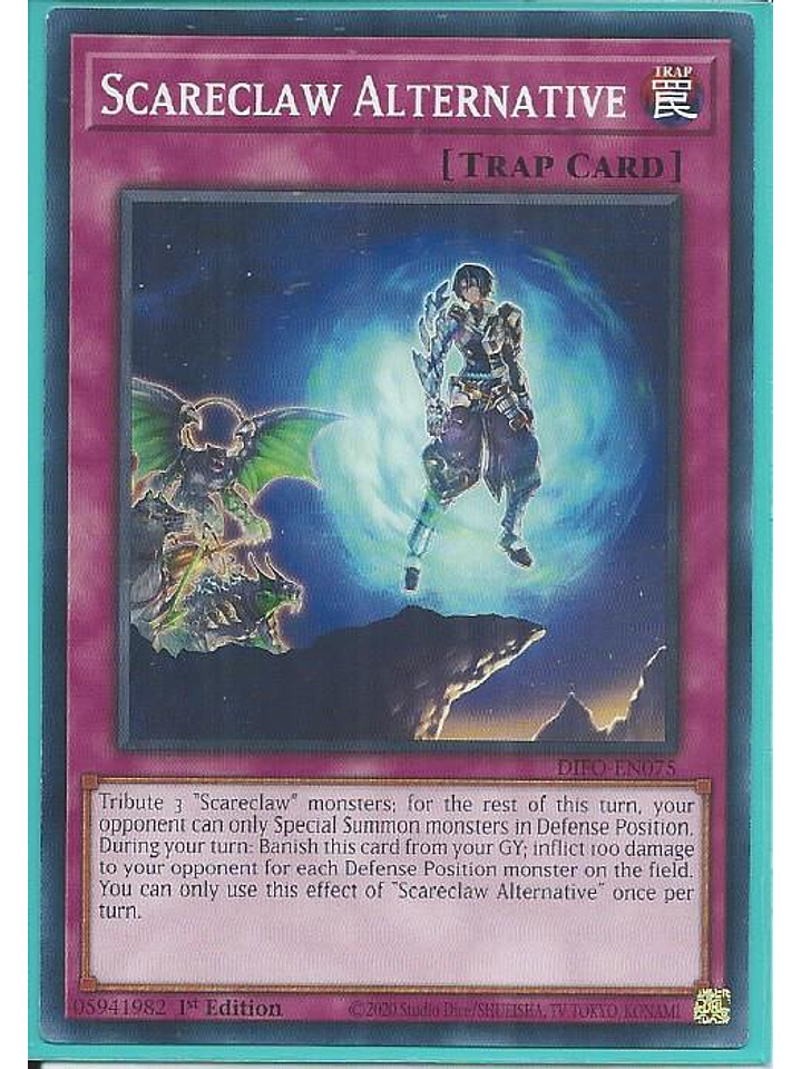 Scareclaw Alternative - DIFO-EN075 - Common 1st Edition 1