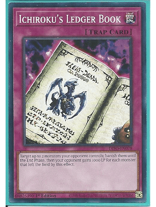 Ichiroku's Ledger Book - DIFO-EN078 - Common 1st Edition