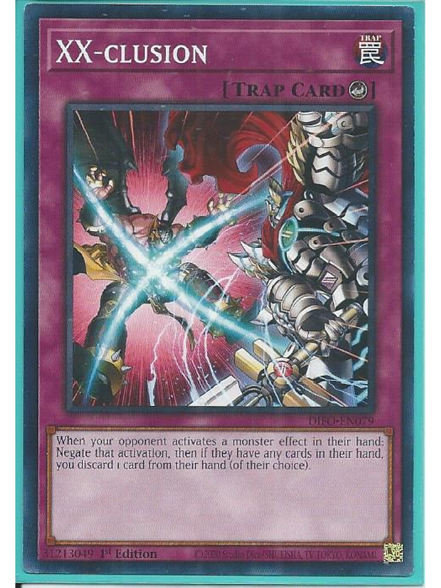 XX-clusion - DIFO-EN079 - Common 1st Edition 1