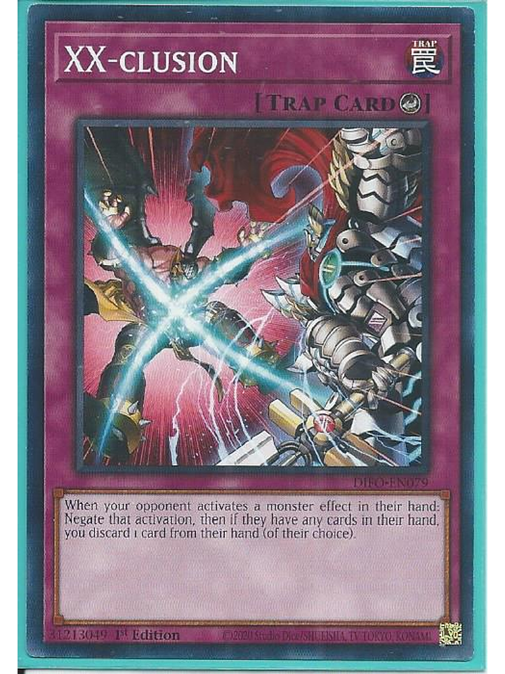 XX-clusion - DIFO-EN079 - Common 1st Edition 1