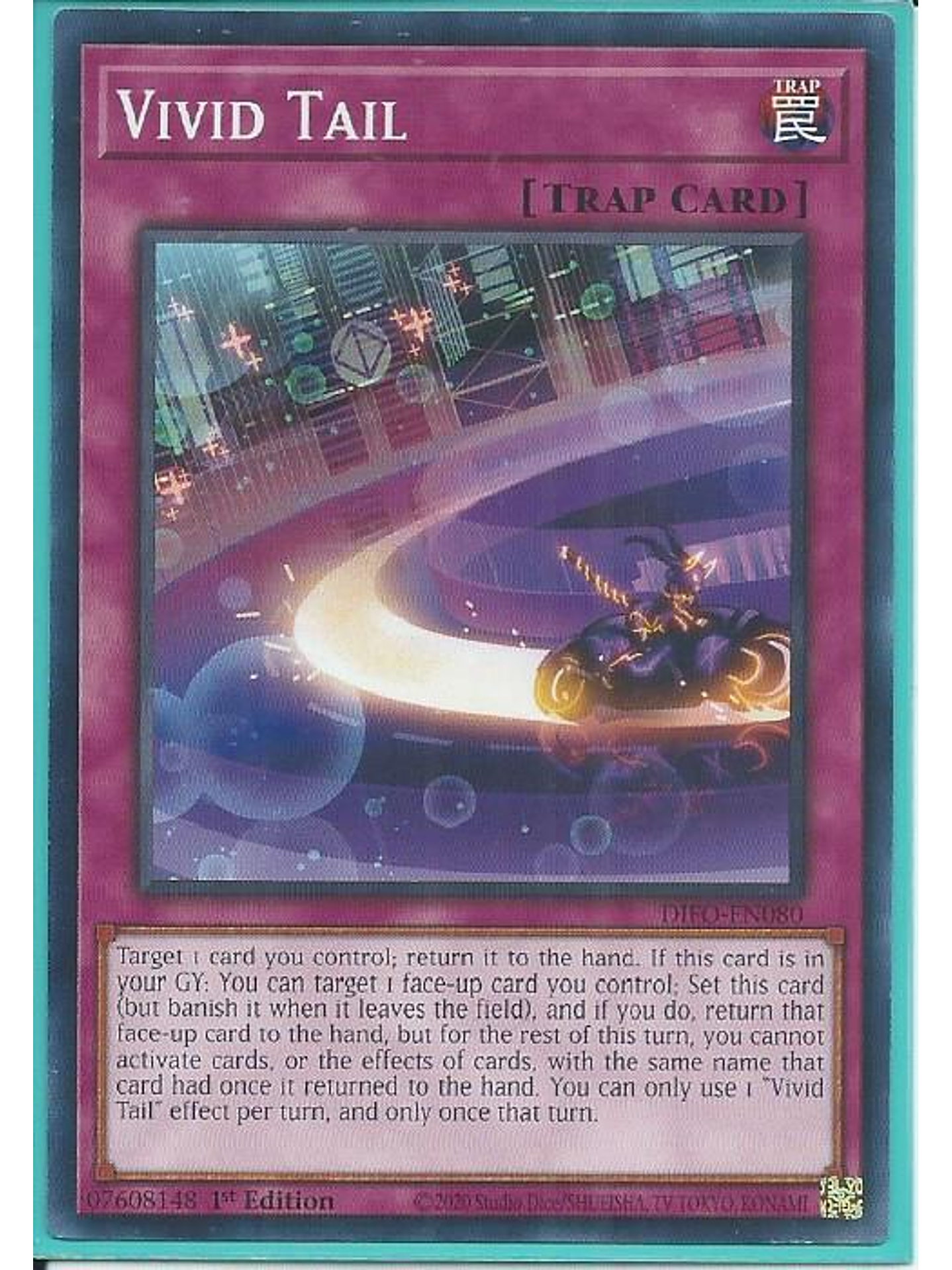 Vivid Tail - DIFO-EN080 - Common 1st Edition 1