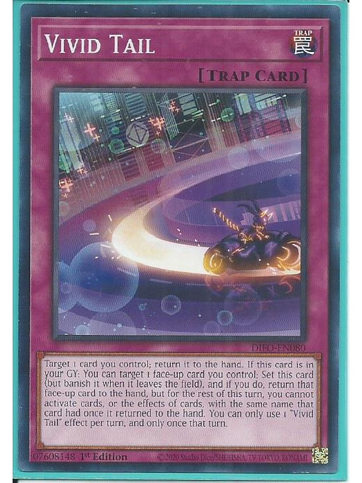Vivid Tail - DIFO-EN080 - Common 1st Edition 1