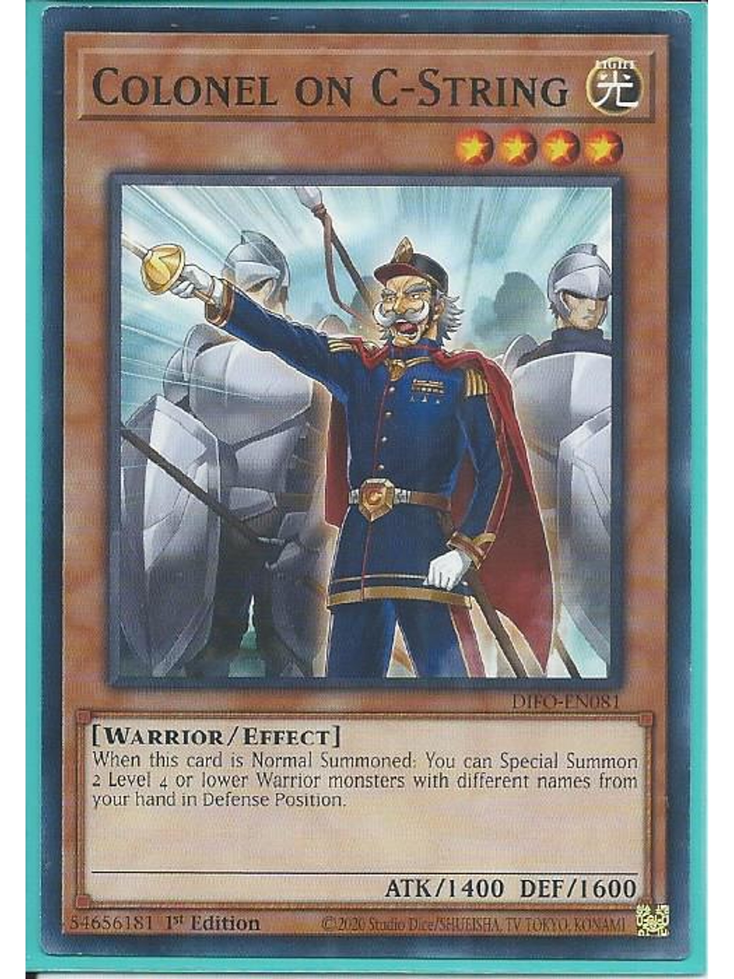 Colonel on C-String - DIFO-EN081 - Common 1st Edition 1