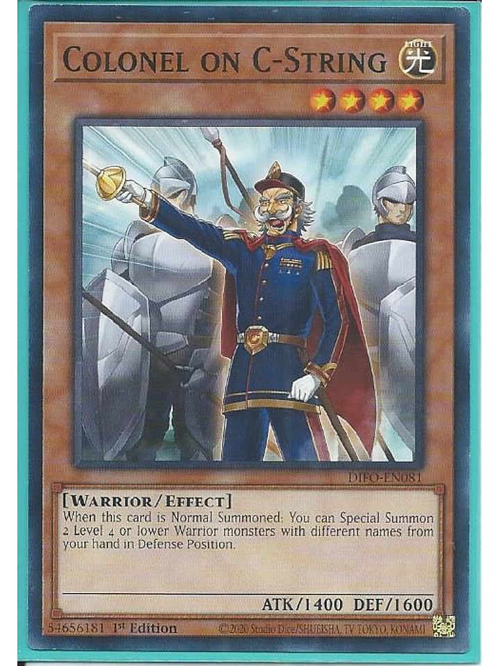 Colonel on C-String - DIFO-EN081 - Common 1st Edition 1