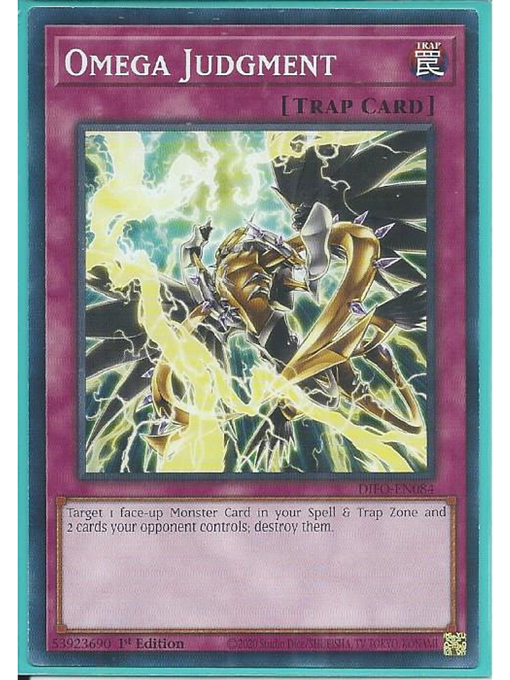 Omega Judgment - DIFO-EN084 - Common 1st Edition 1