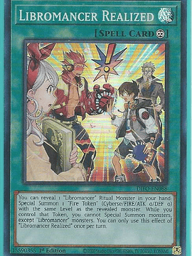 Libromancer Realized - DIFO-EN088 - Super Rare 1st Edition