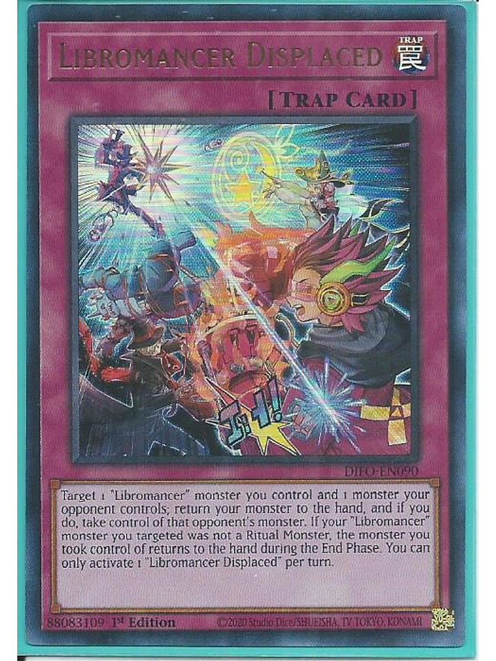 Libromancer Displaced - DIFO-EN090 - Ultra Rare 1st Edition 1