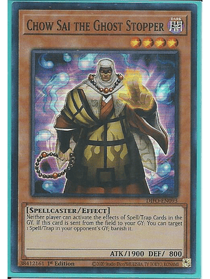 Chow Sai the Ghost Stopper - DIFO-EN093 - Super Rare 1st Edition