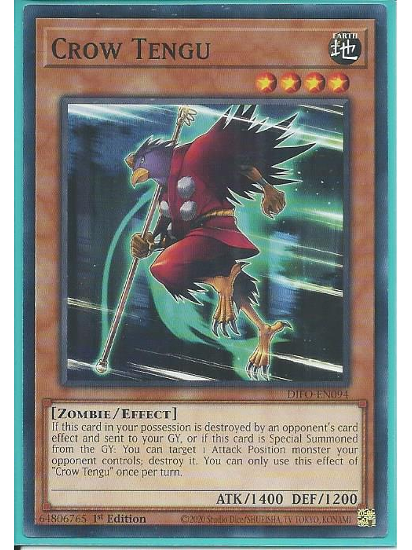 Crow Tengu - DIFO-EN094 - Common 1st Edition 1