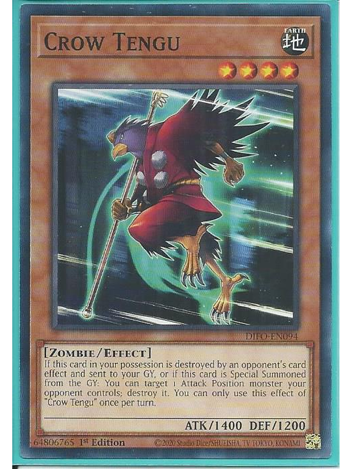Crow Tengu - DIFO-EN094 - Common 1st Edition 1