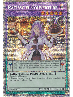 Patissciel Couverture - DIFO-EN083 - Starlight Rare 1st Edition