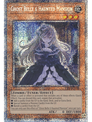 Ghost Belle & Haunted Mansion - DIFO-EN100 - Starlight Rare 1st Edition