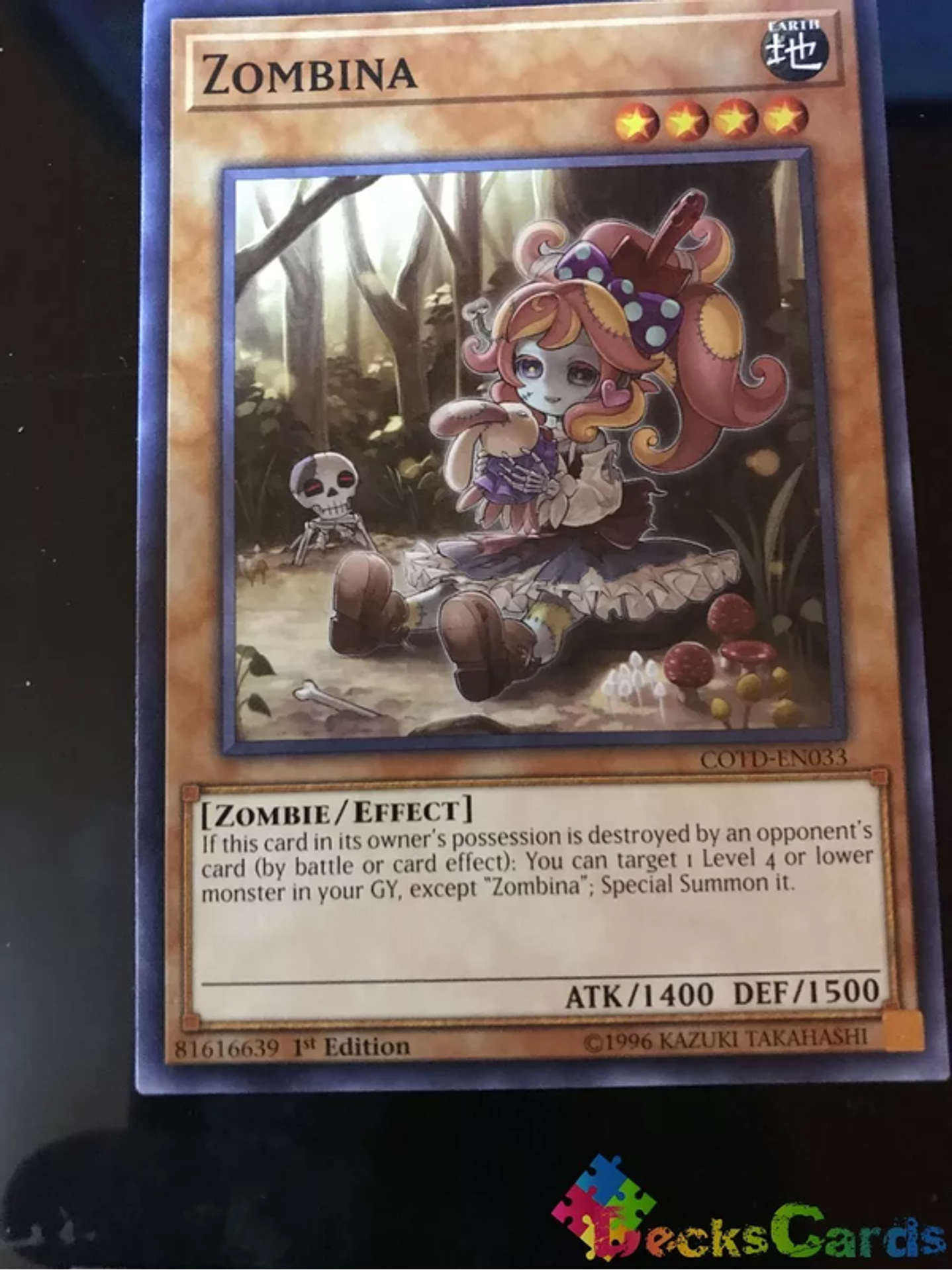 Zombina - cotd-en033 - Common 1st Edition 1